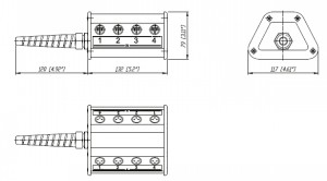 ������-���� REAN by Neutrik NSB1B-8/0