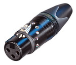 Neutrik NC3FXX-B-CRYSTAL