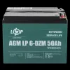 ������� ��������-��������� ���������� LP 6-DZM-50 Ah