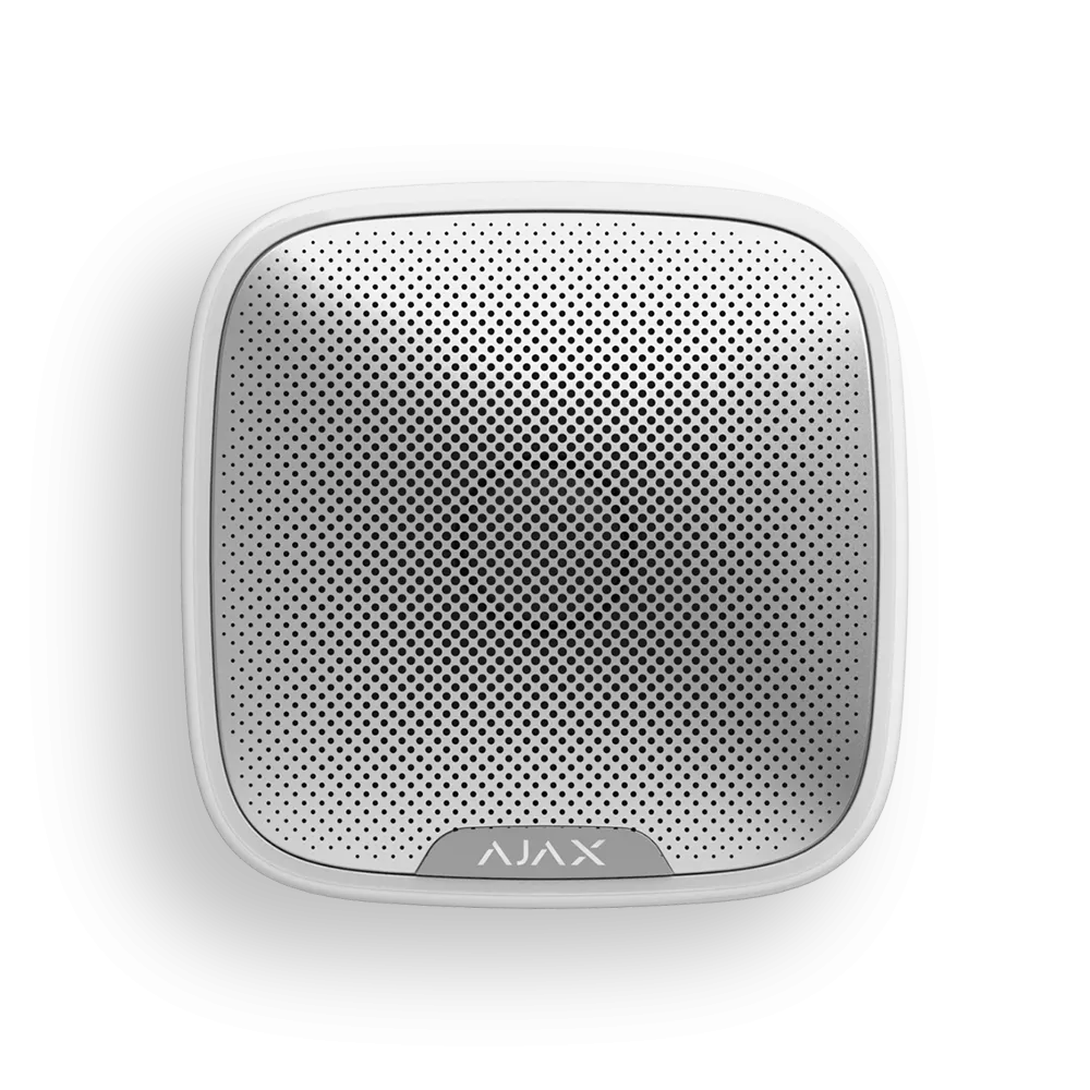 ���������� ������� ������ AJAX StreetSiren (white)