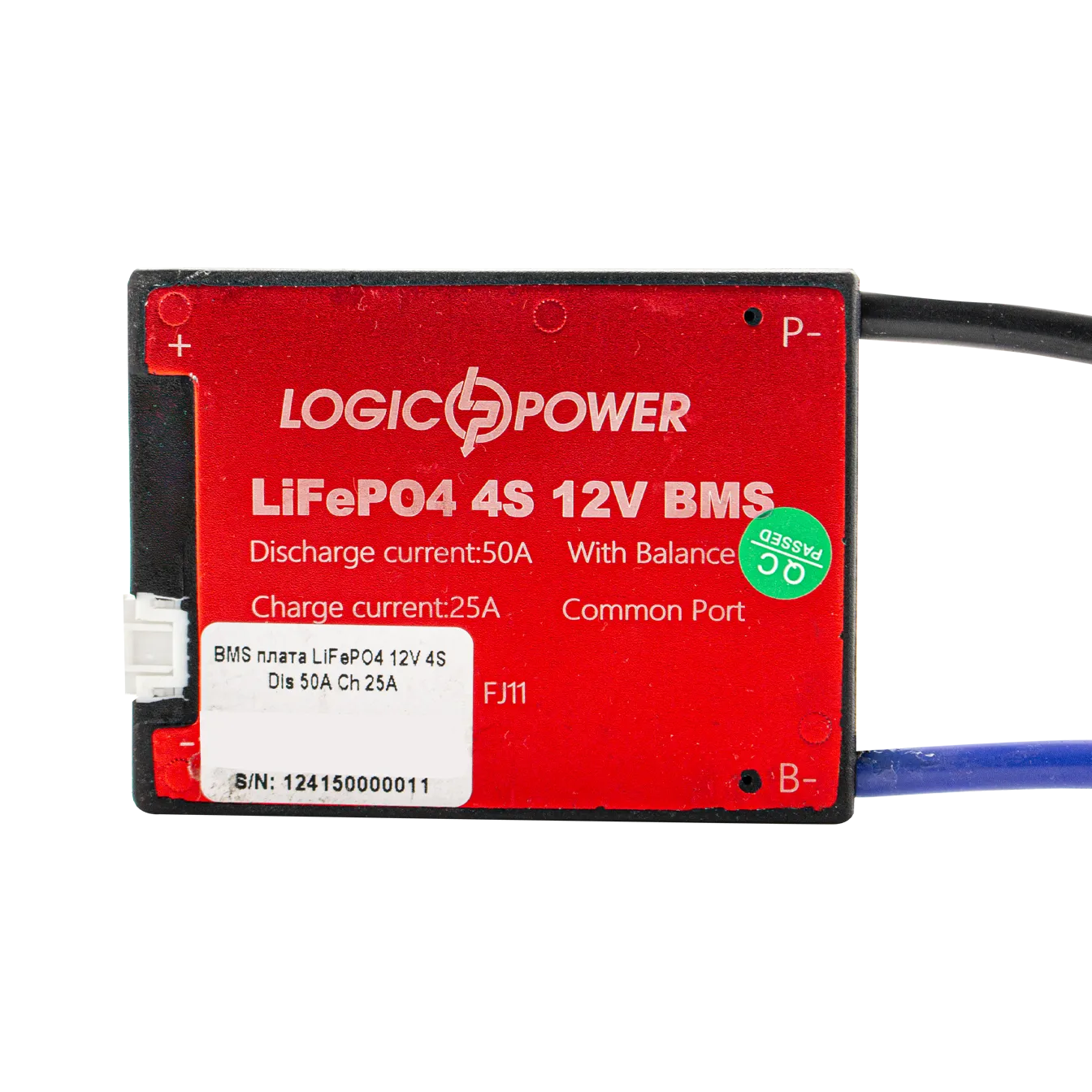 BMS ����� LiFePO4 12V 4S Dis 50A Ch 25A