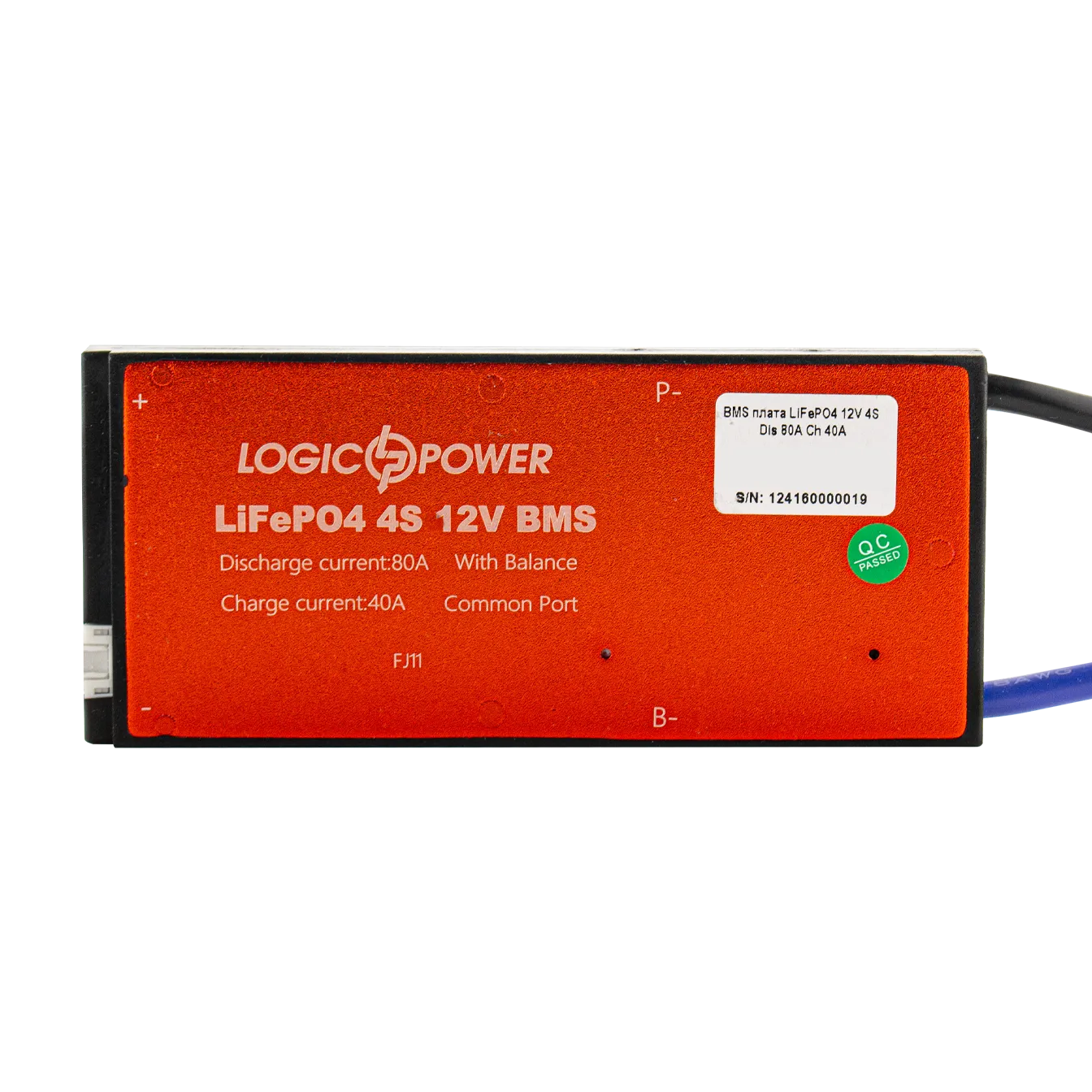 BMS ����� LiFePO4 12V 4S Dis 80A Ch 40A