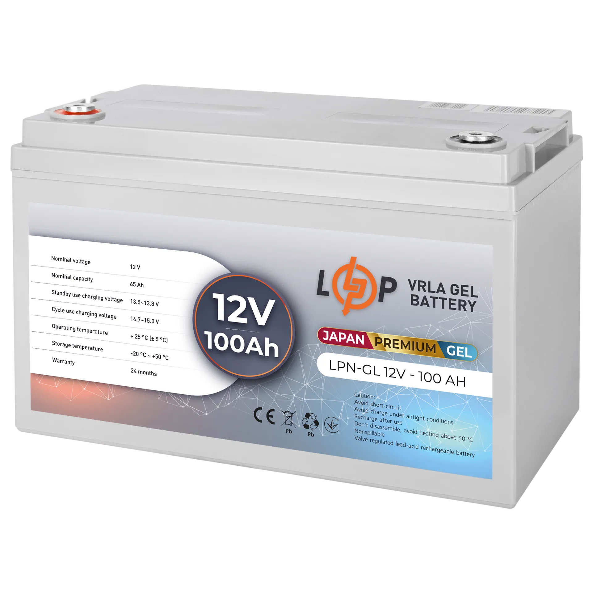 ���������� ������� LPN-GL 12V - 100 Ah