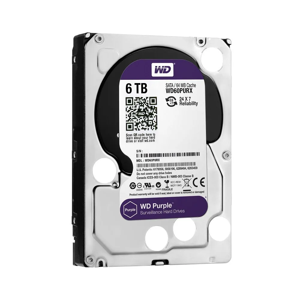 �������� ���� Western Digital 6TB Purple (WD60PURX)
