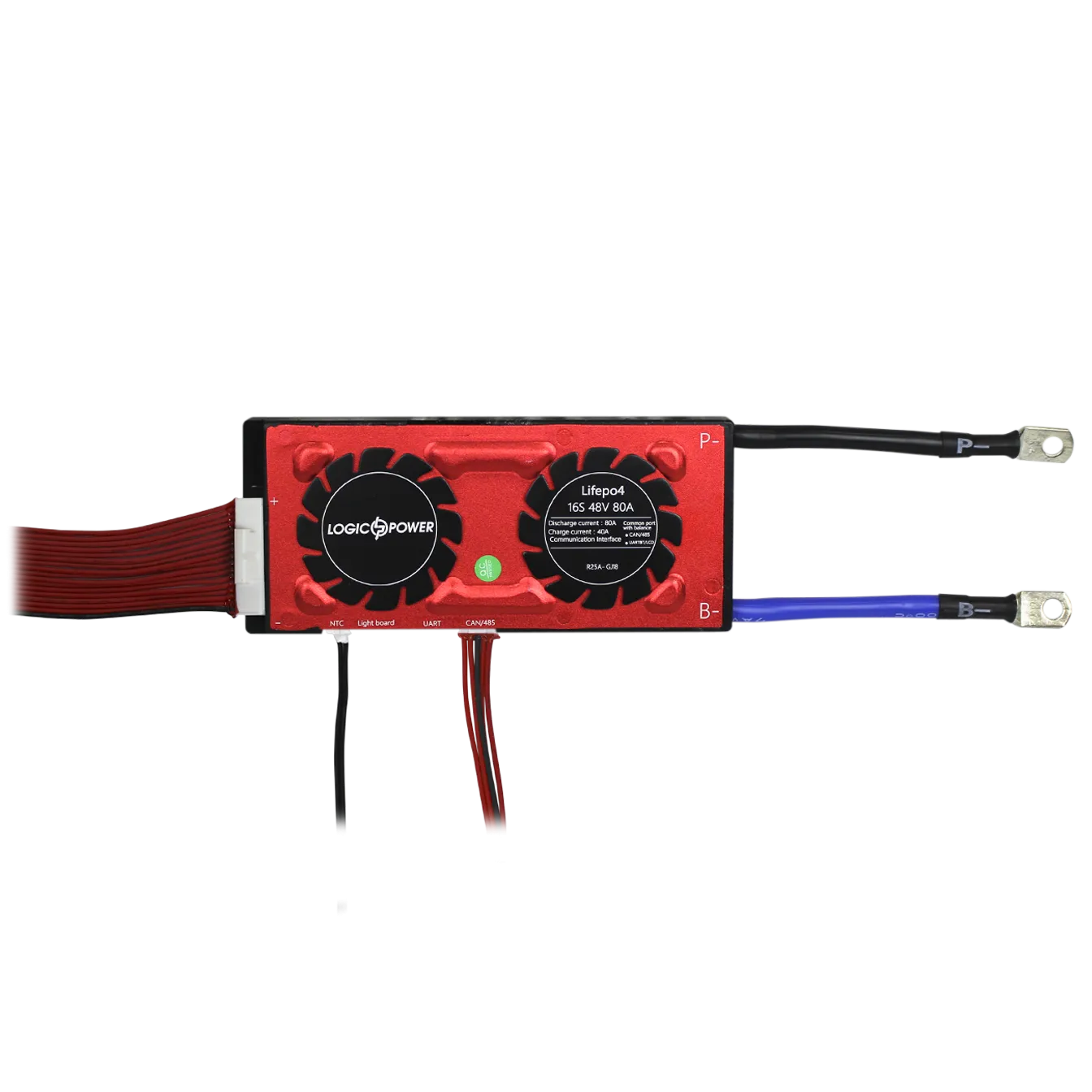 Smart BMS ����� LP LiFePO4 48V 16S Dis 80A Ch 40A UART+RS485+CAN