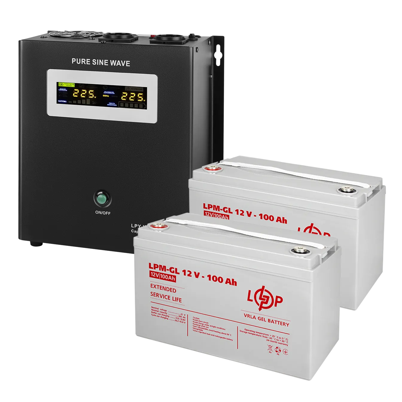 �������� ���������� �������� LP (LogicPower) ��� + ������ ������� (UPS W1500 + ��� GL 2800W)