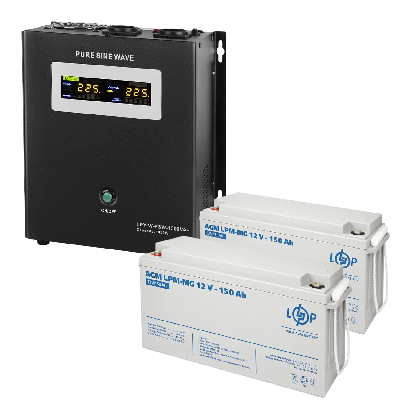 �������� ���������� �������� LP (LogicPower) ��� + ������������ ������� (UPS W1500 + ��� MG 4140W)