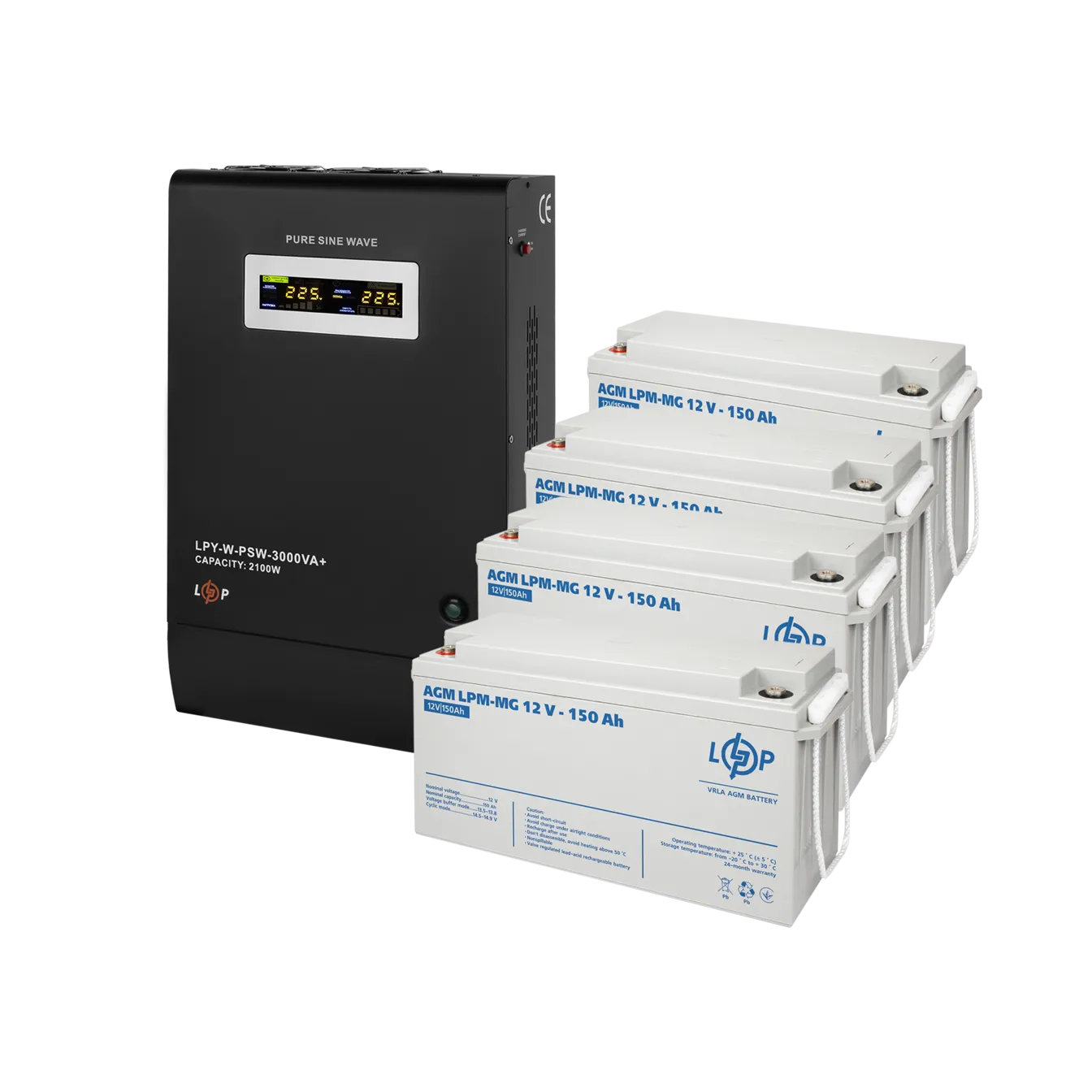 �������� ���������� �������� LP (LogicPower) ��� + ������������ ������� (UPS W3000 + ��� MG 8280W)