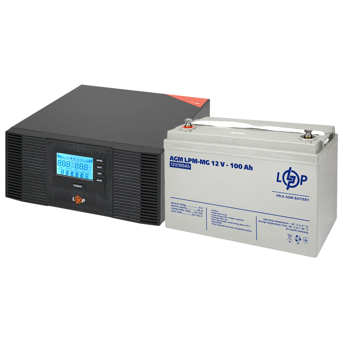 �������� ���������� �������� LP (LogicPower) ��� + ������������ ������� (UPS B1500 + ��� MG 1200W)