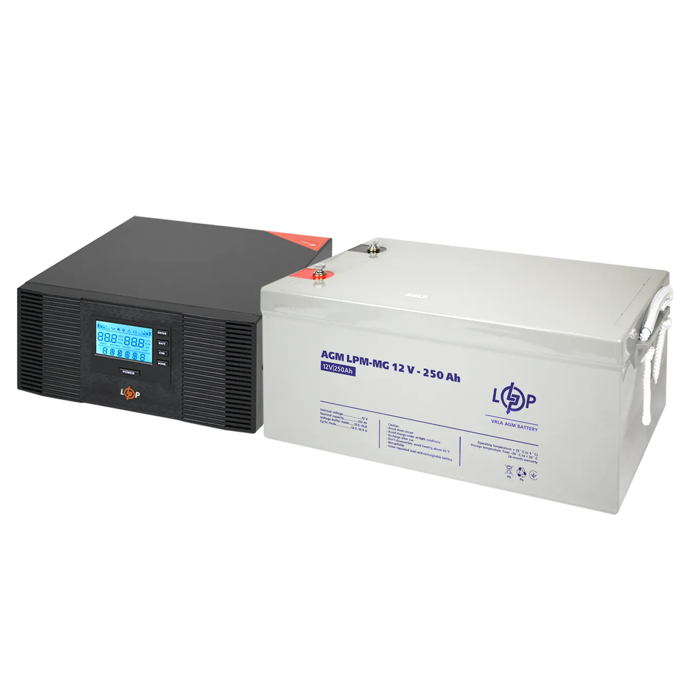 �������� ���������� �������� LP (LogicPower) ��� + ������������ ������� (UPS B1500 + ��� MG 3000Wh)