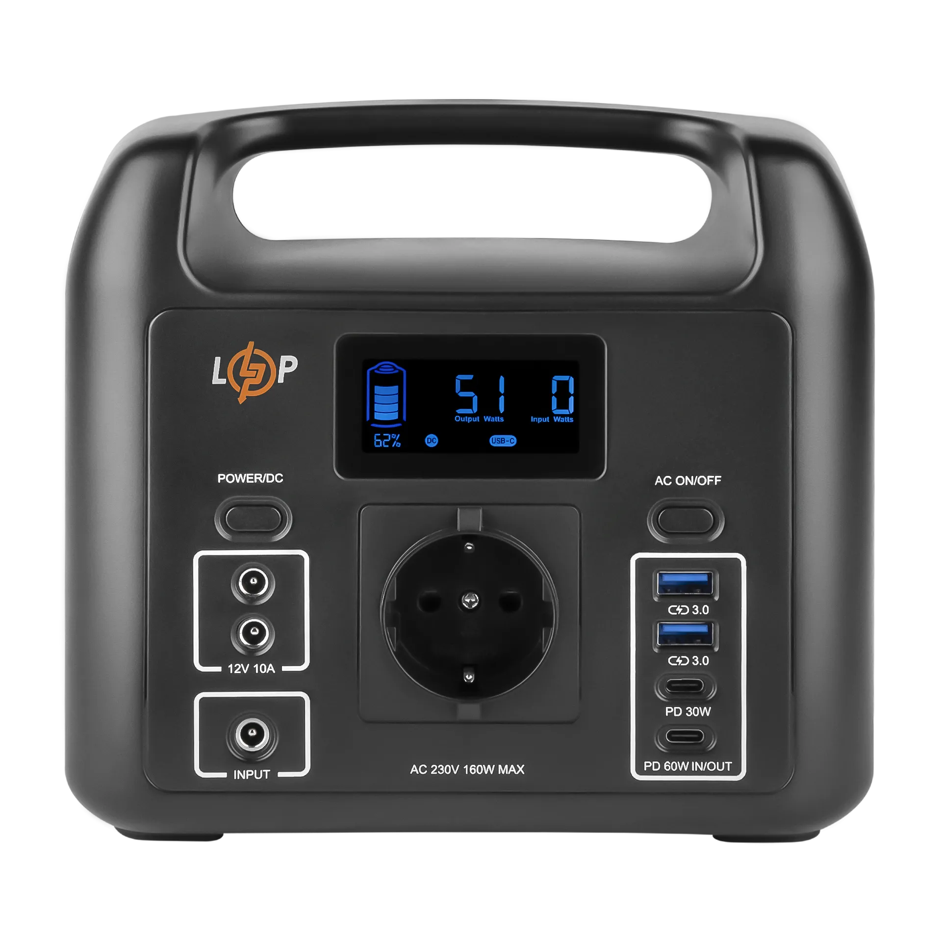 ������������������� ���������� ������� ������� LP CHARGER 160 (160W, 204Wh)