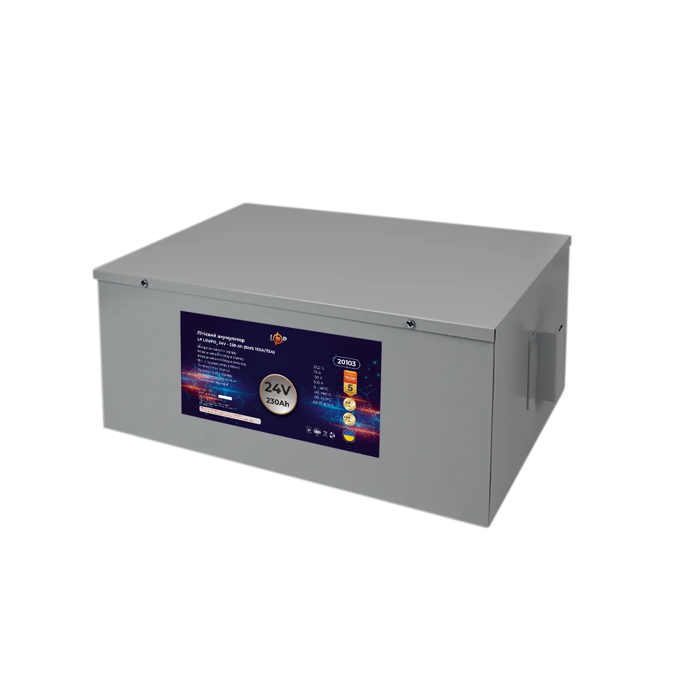 ���������� LP LiFePO4 24V (25,6V) - 230 Ah (5888Wh) (BMS 150A/75A) ������