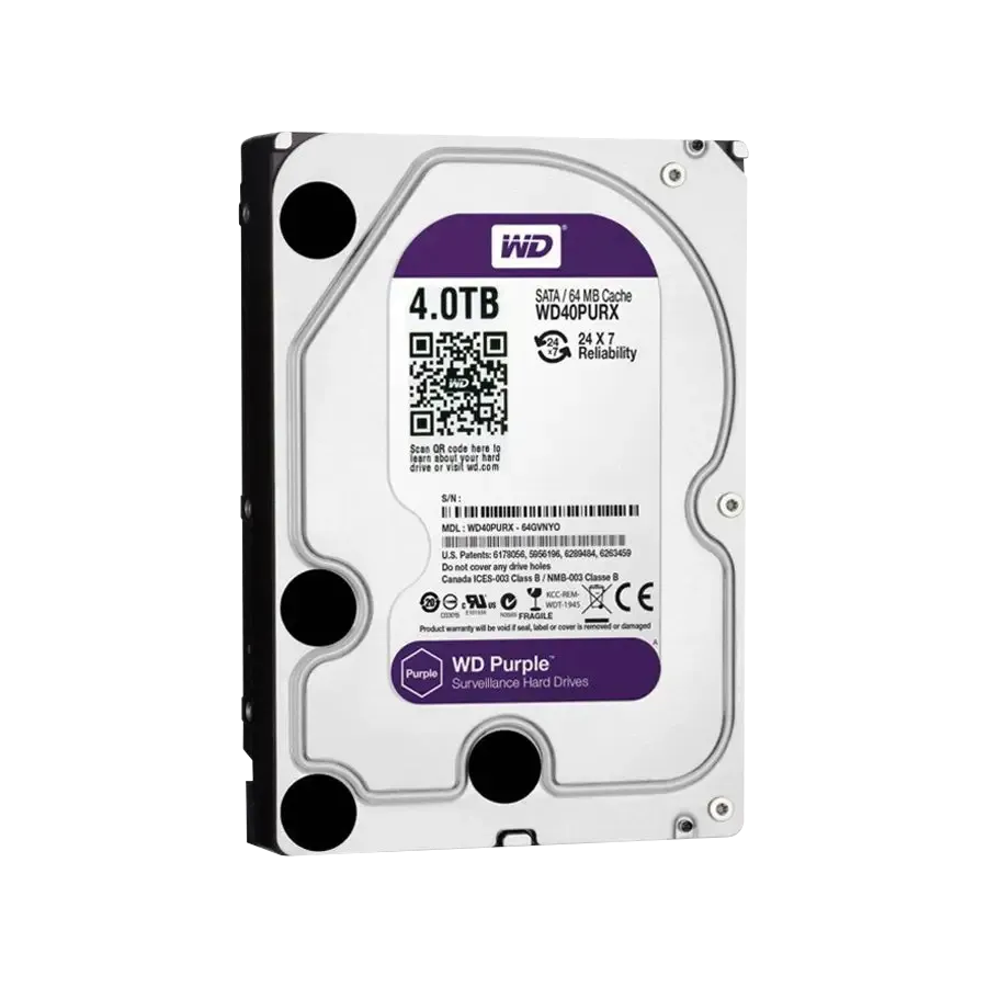 �������� ���� Western Digital 4TB Purple (WD40PURX)