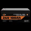 ���������� LP LiFePO4 24V (25,6V) - 100 Ah (2560Wh) (Smart BMS 100�) � BT ������� ��� ���