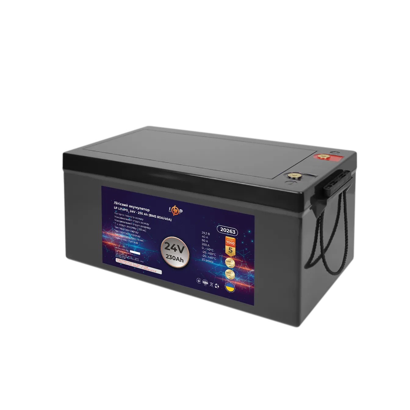 ���������� LP LiFePO4 24V (25,6V) - 230 Ah (5888Wh) (BMS 80A/40A) �������