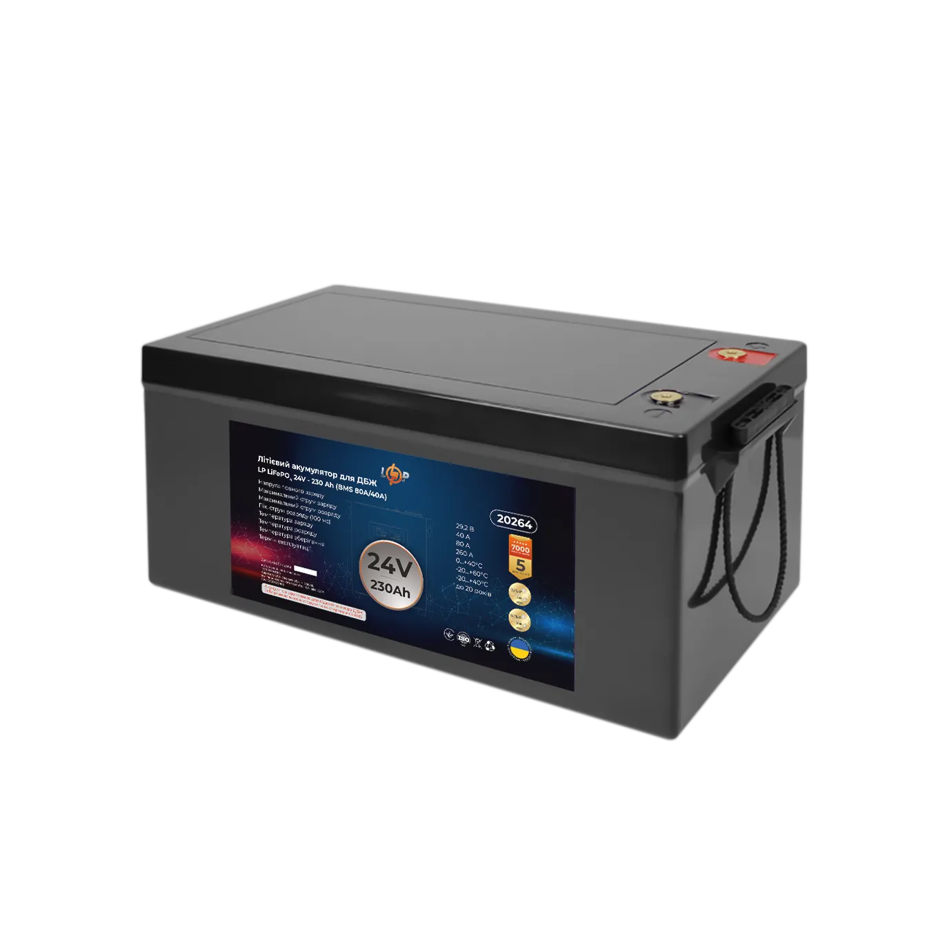 ���������� LP LiFePO4 24V-230 Ah (BMS 80A/40A) ������� ��� ���