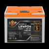 ���������� LP LiFePO4 12V (12,8V) - 100 Ah (1280Wh) (BMS 80A/40�) ������� LCD ��� ���