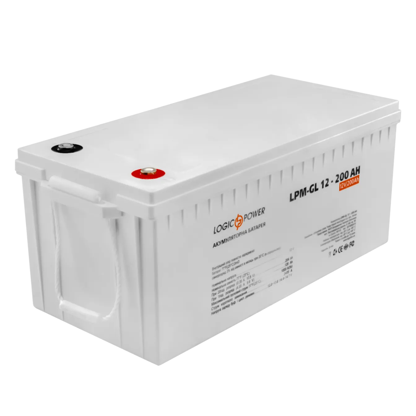 ���������� ������� LP-GL 12V - 200 Ah Silver