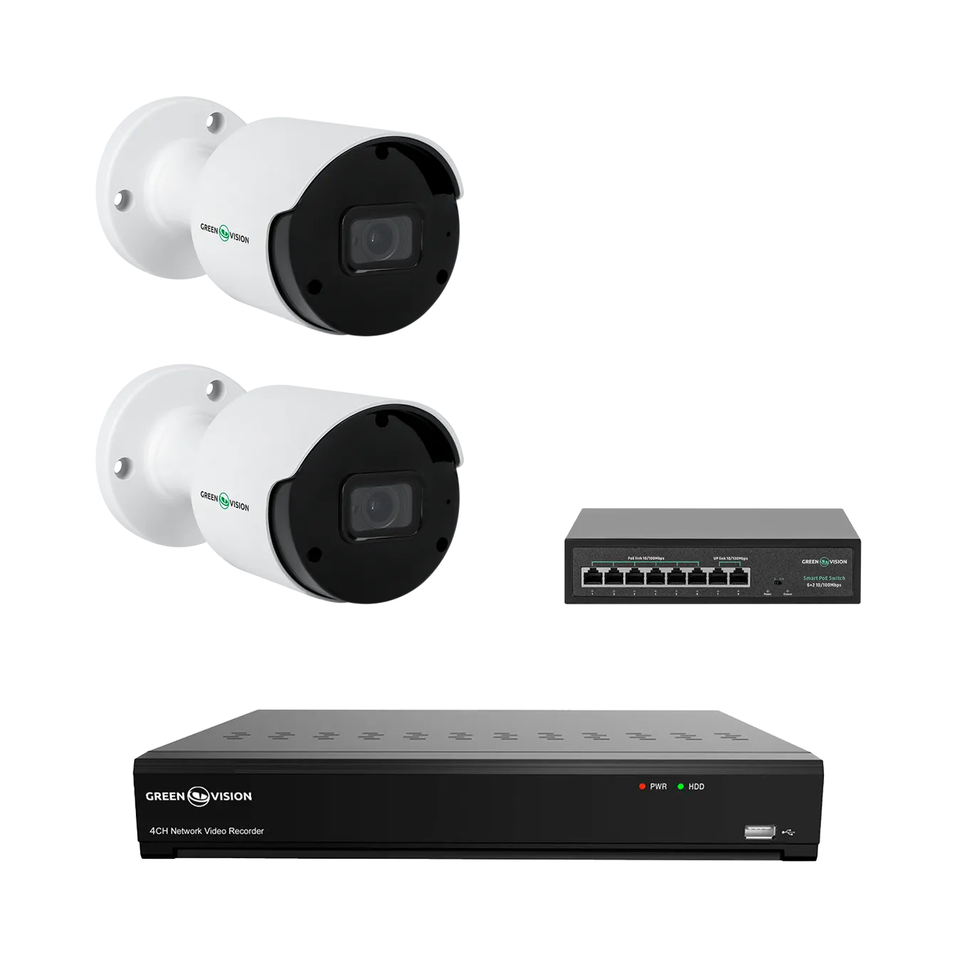 �������� ����������������� �� 2 ������ 5MP (Ultra AI) GV-IP-K-W80/02