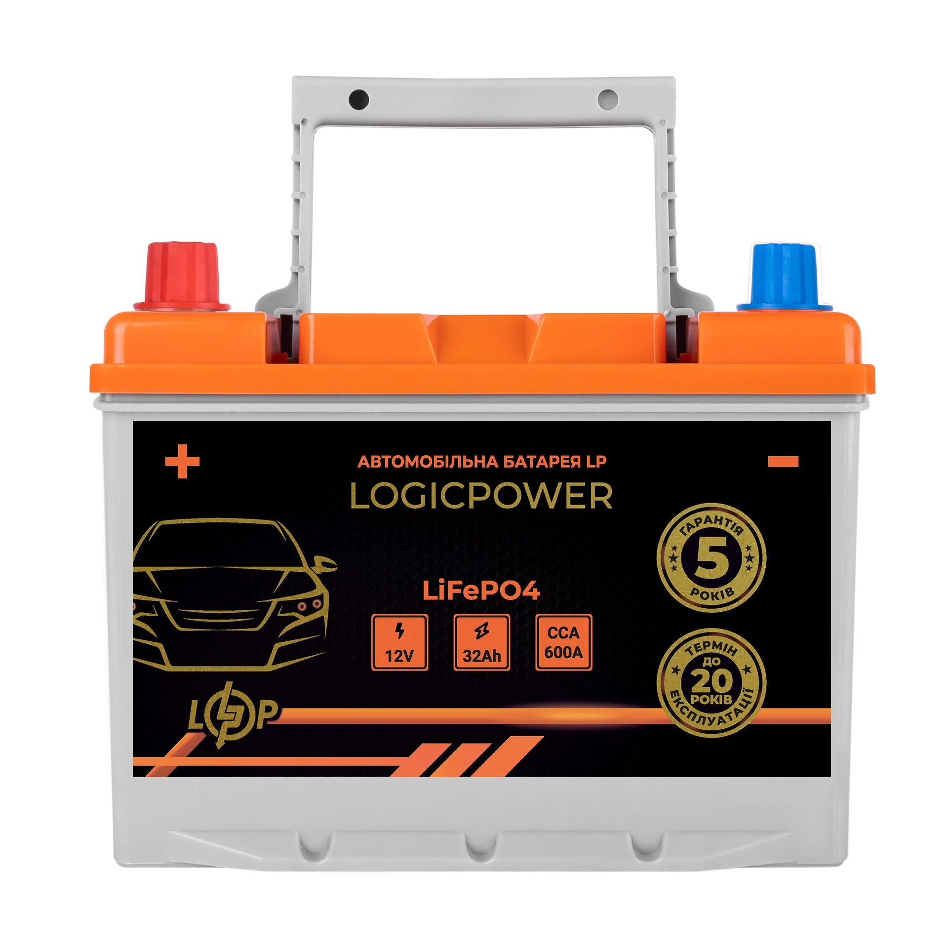 ������������ ����� ���������� LP LiFePO4 12V - 32 Ah (+ ����) BMS 600�