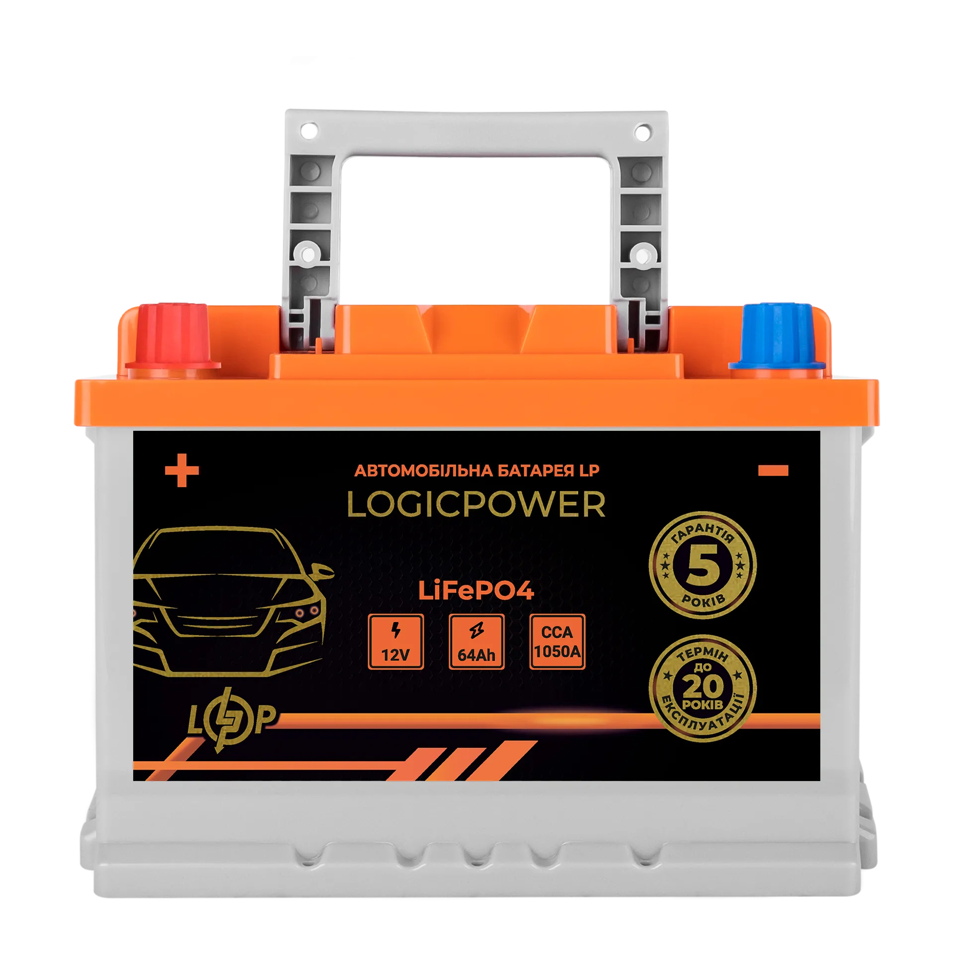 ������������ ����� ���������� LP LiFePO4 12V - 64 Ah (+ ����) BMS 1050�