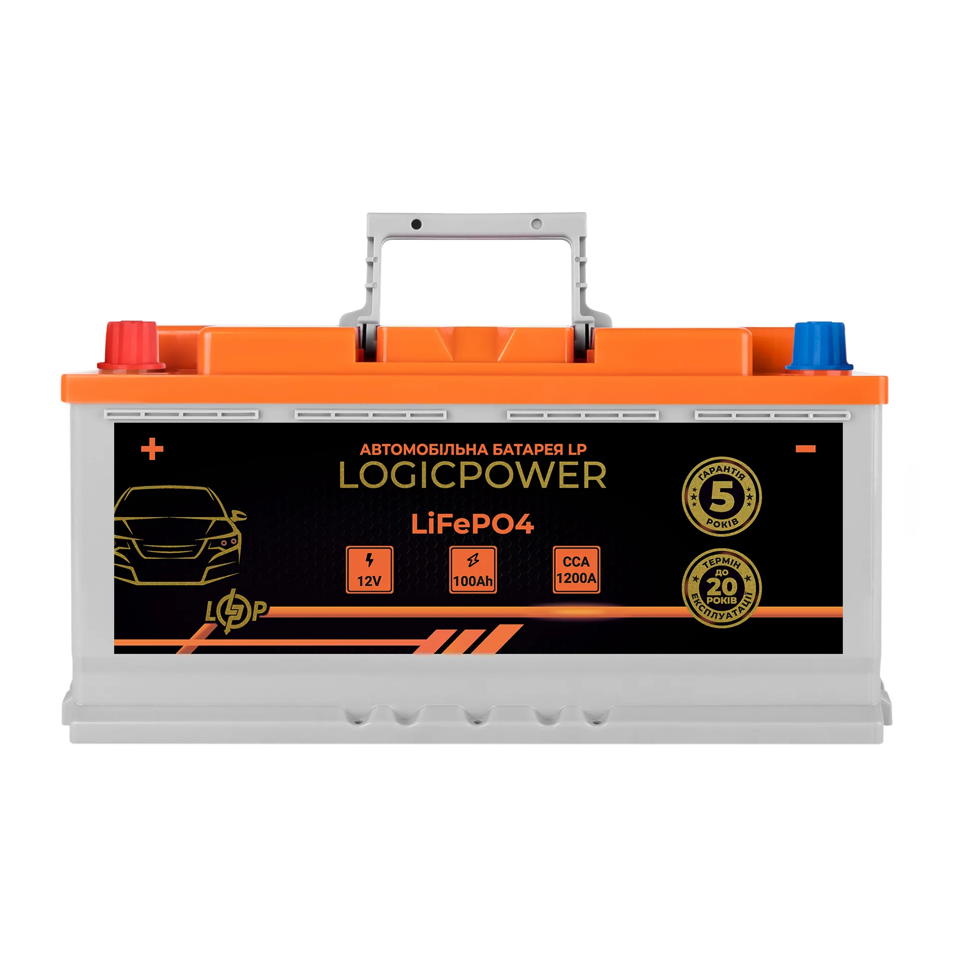 ������������ ����� ���������� LP LiFePO4 12V - 100 Ah (+ ����) BMS 1200�