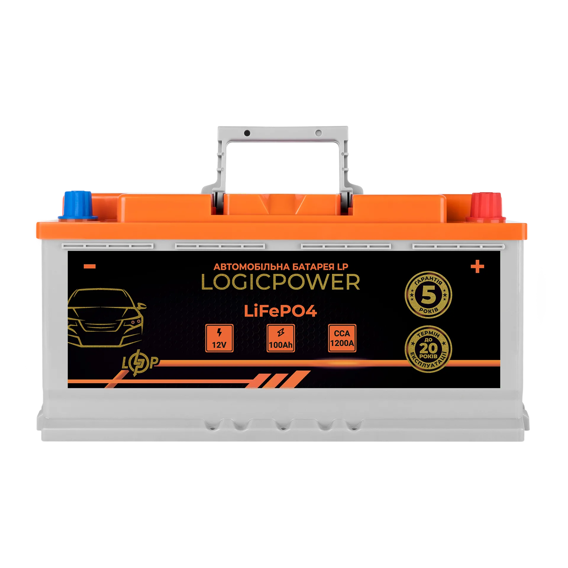 ������������ ����� ���������� LP LiFePO4 12V - 100 Ah (+ ��������) BMS 1200�