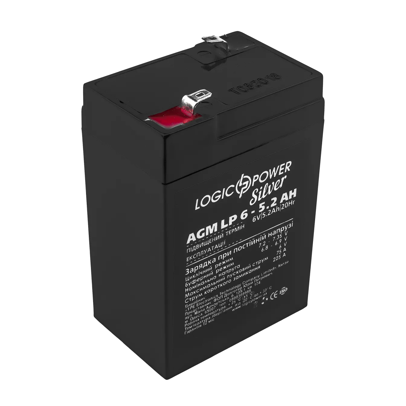 ���������� AGM LP 6V - 5.2 Ah Silver