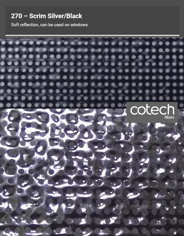 ������� ������ Cotech 270 Scrim Silver/Black