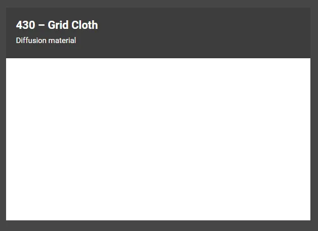 ������� ������ Cotech 430 Grid Cloth