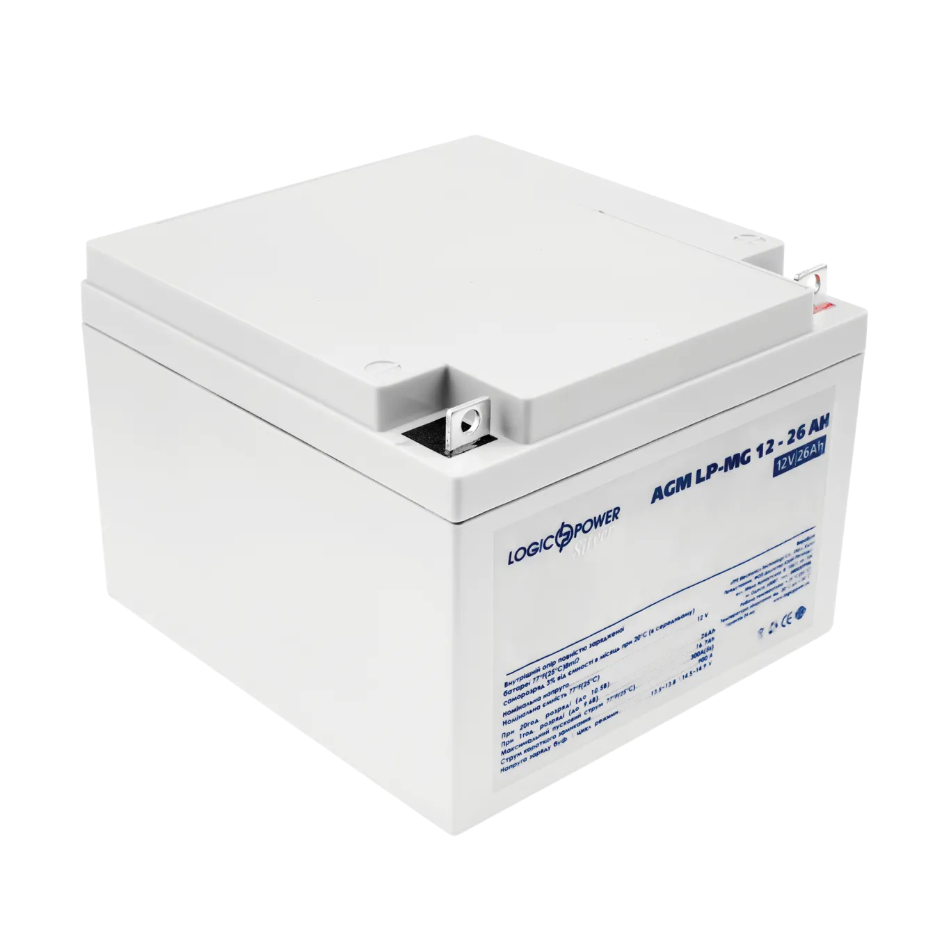 ���������� ������������� LP-MG 12V - 26 Ah Silver