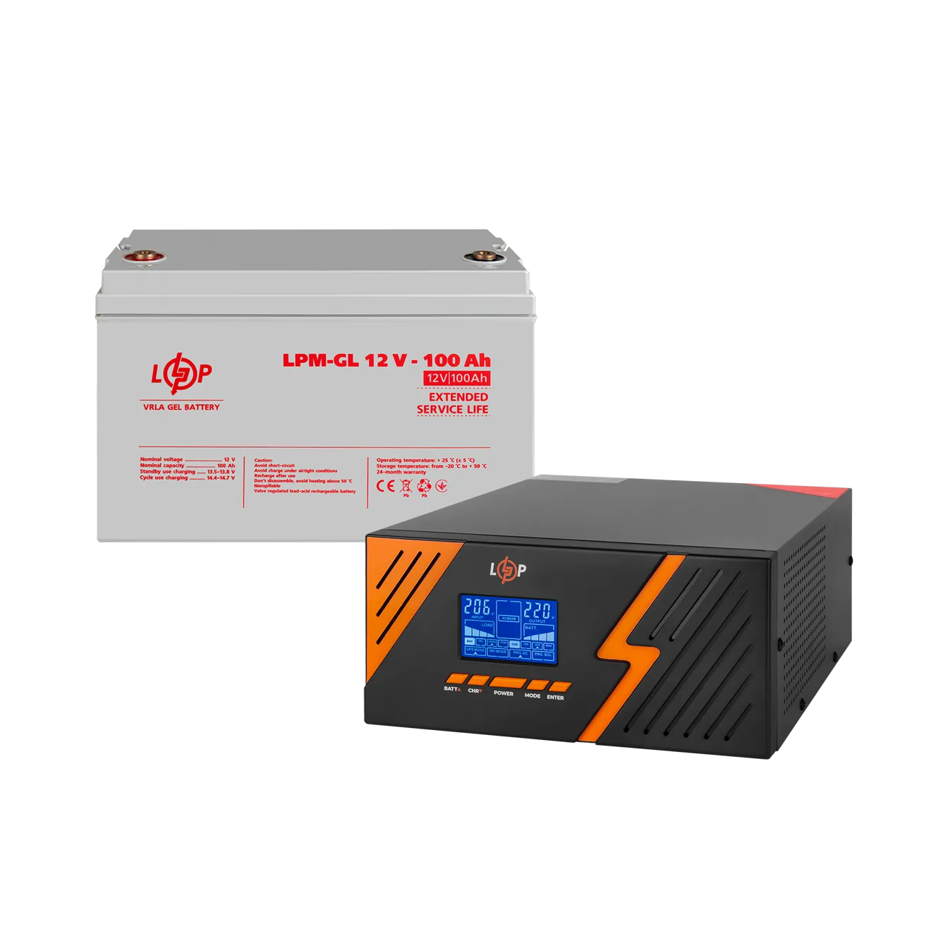 �������� ���������� �������� ��� + ������ ������� (UPS B1500 + ��� GL 1200Wh)