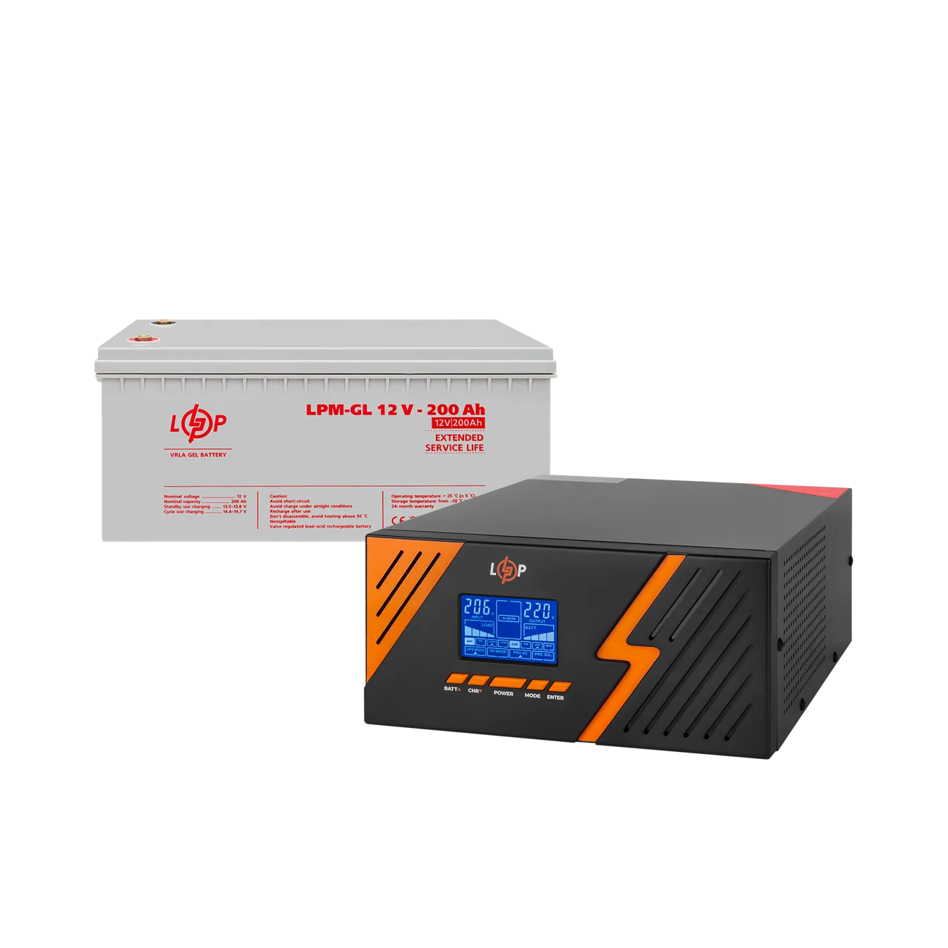 �������� ���������� �������� ��� + ������ ������� (UPS B1500 + ��� GL 2400Wh)