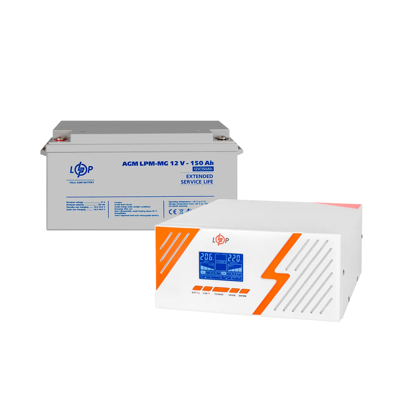 �������� ���������� �������� LP (LogicPower) ��� + ������������ ������� (UPS B1500 + ��� MG 1800Wh)