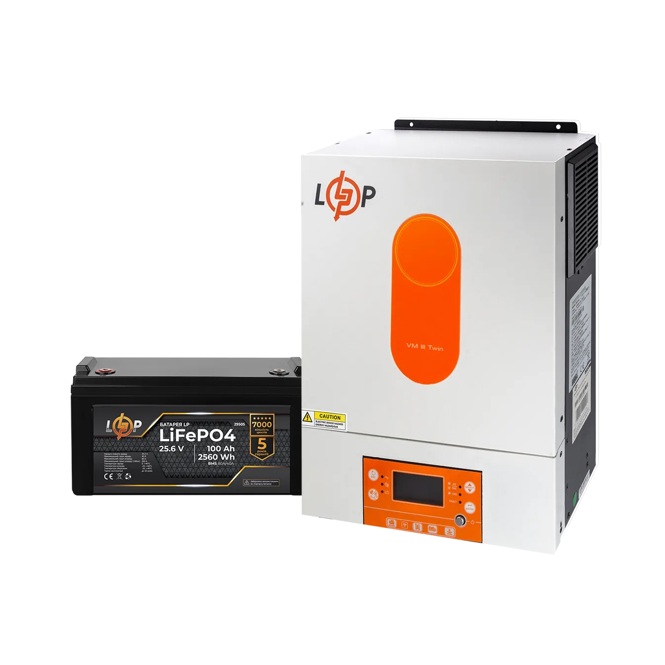 �������� ���������� �������� LogicPower W4000 + ���� (LiFePO4) ������� 2560 Wh