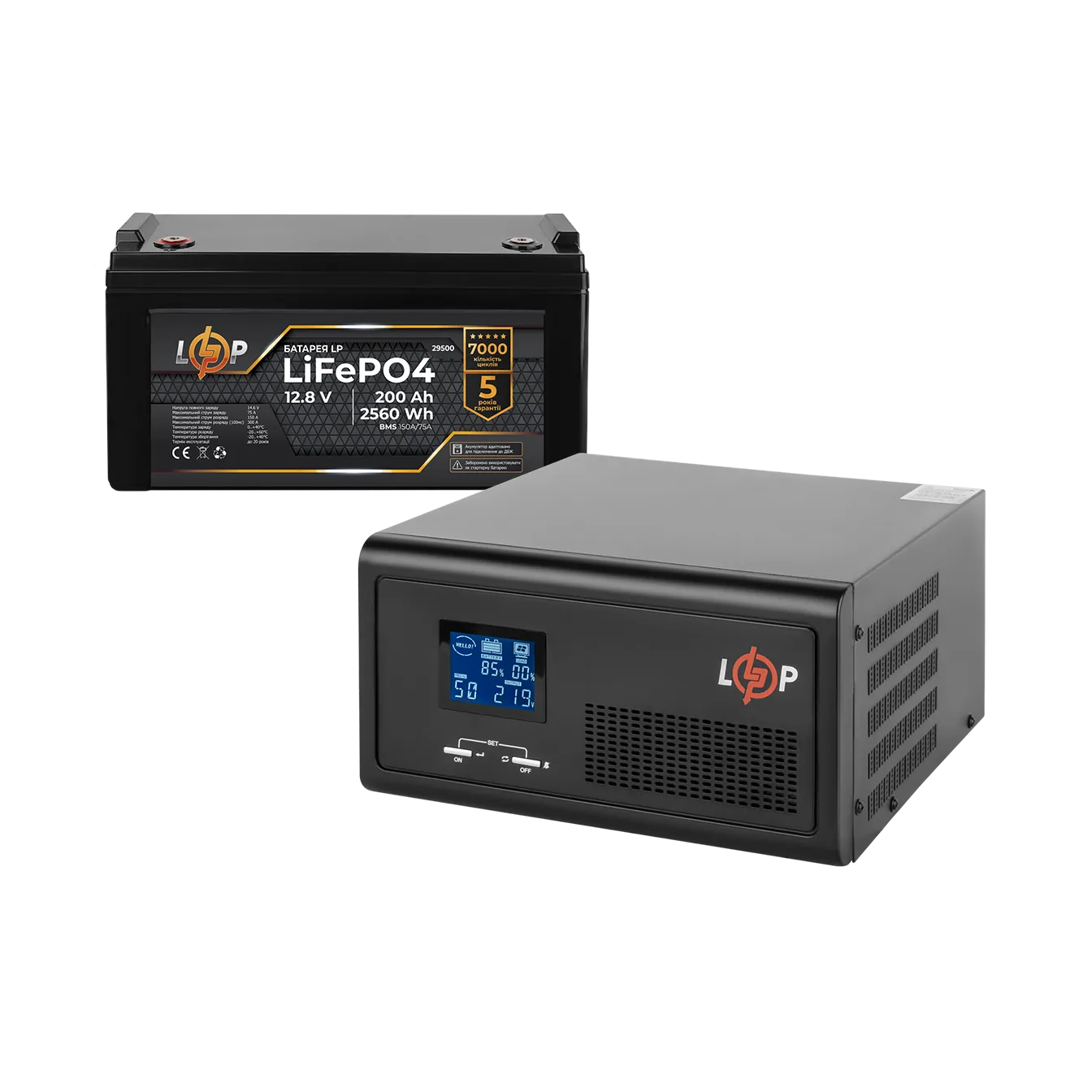 �������� ���������� �������� LogicPower B1500 + ���� (LiFePO4) ������� 2560 Wh