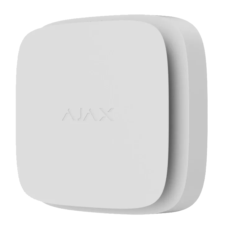 ����������� �������� ������ �����, ���� �� ������� ���� AJAX FireProtect 2 SB (Heat/Smoke/CO) white