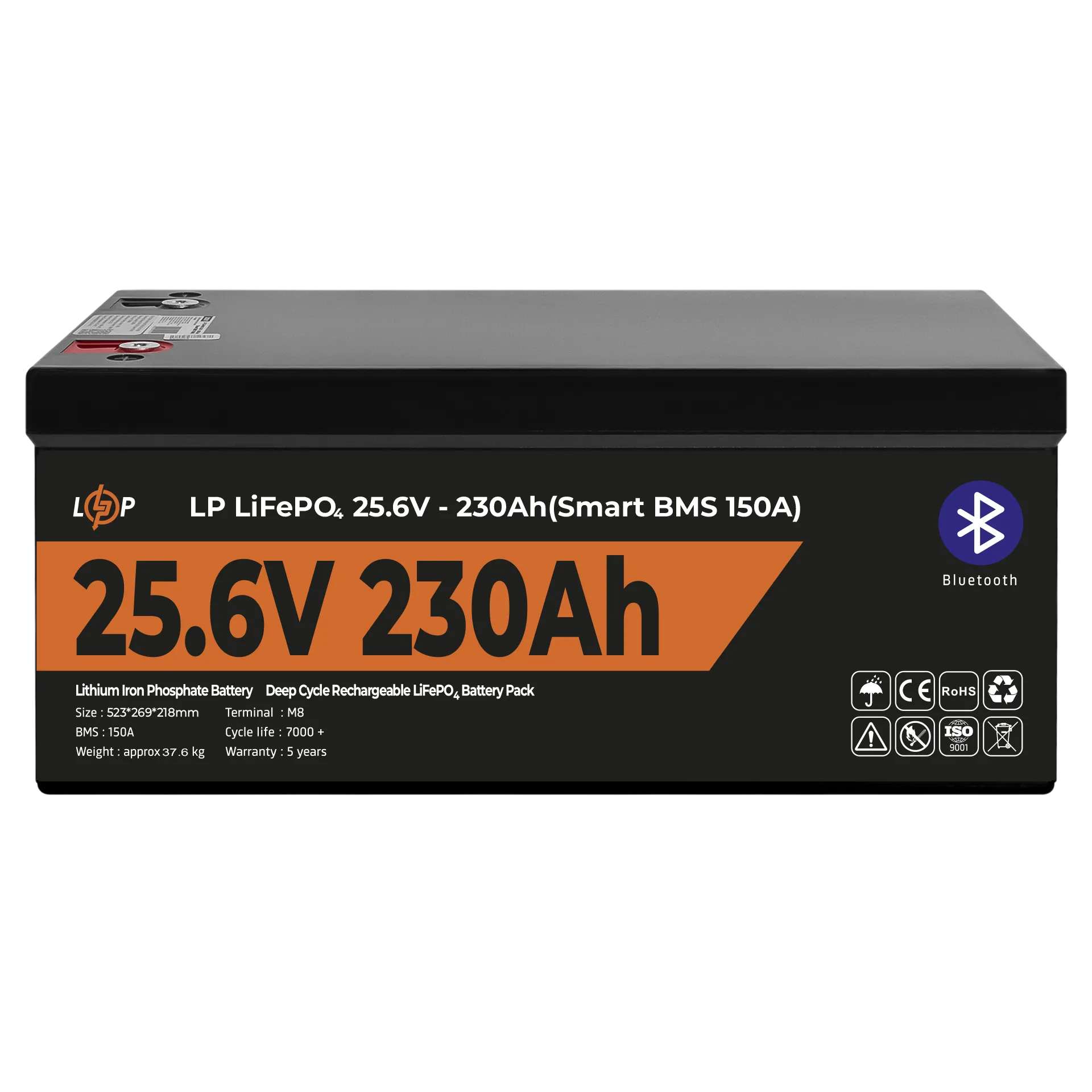 ���������� LP LiFePO4 25,6V - 230 Ah (5888Wh) (Smart BMS 150�) � BT �������