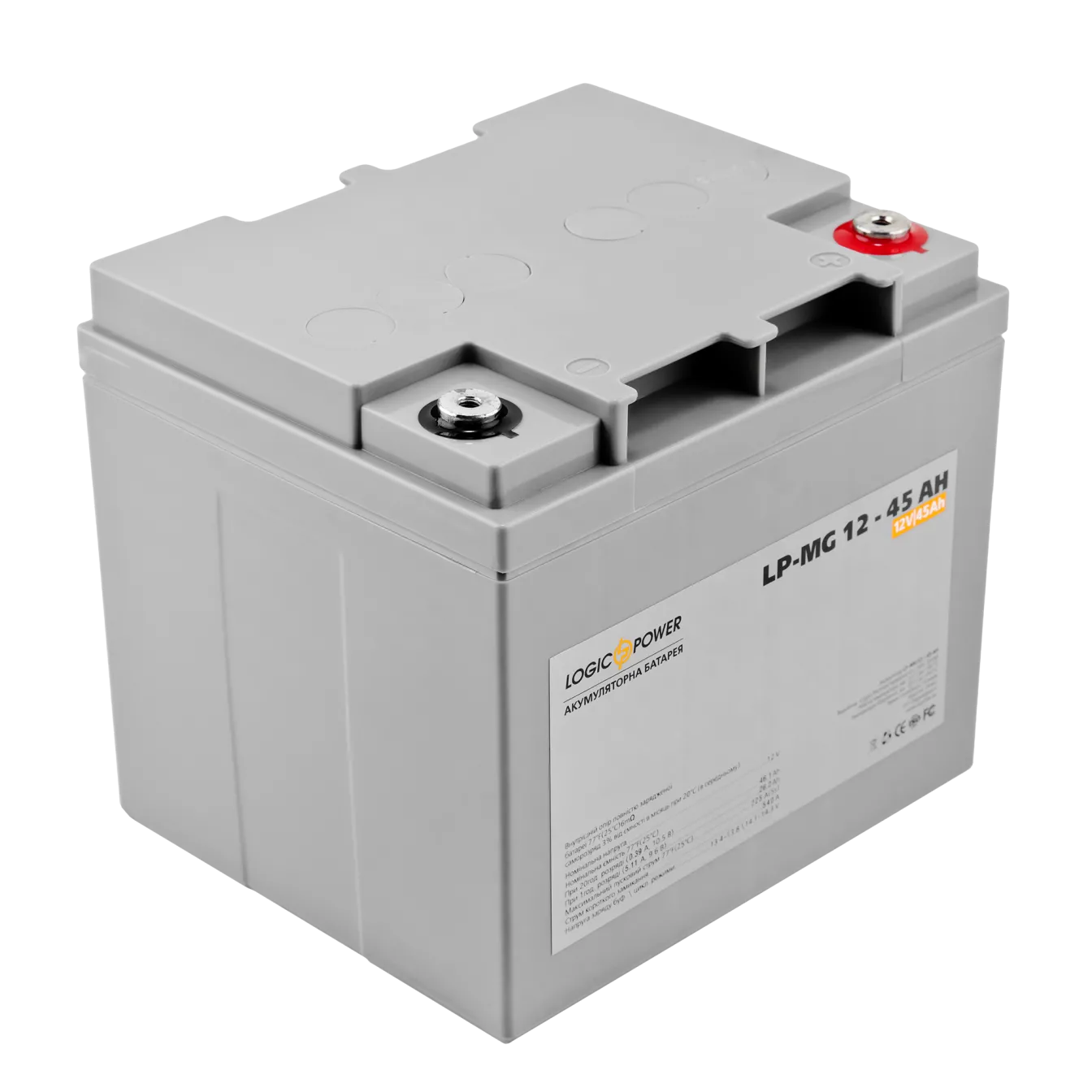 ���������� ������������� LP-MG 12V - 45 Ah Silver