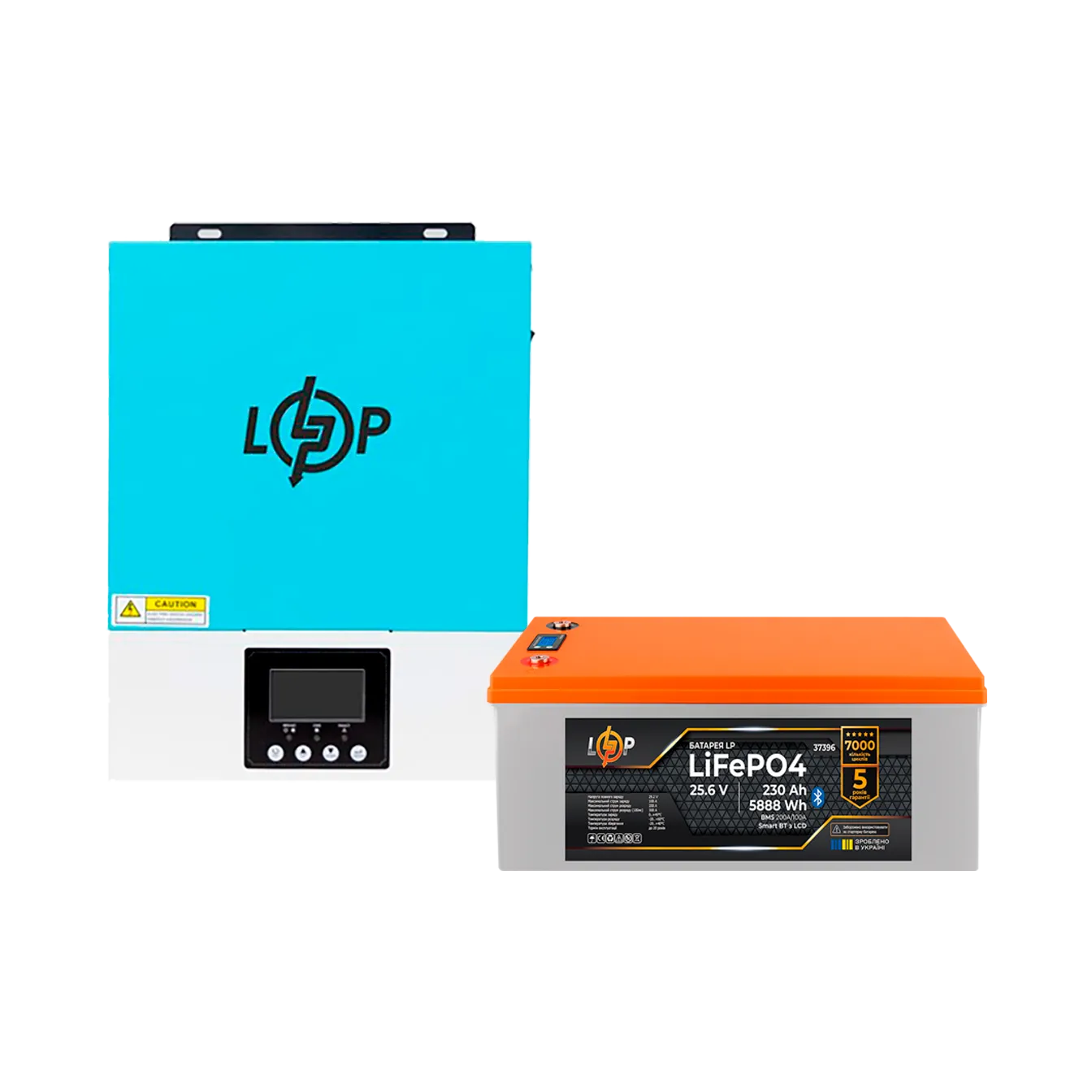 �������� ���������� �������� LP(LogicPower) ��� + ���� (LiFePO4) ������� (UPS W3000 + ��� LiFePO4 5888W)