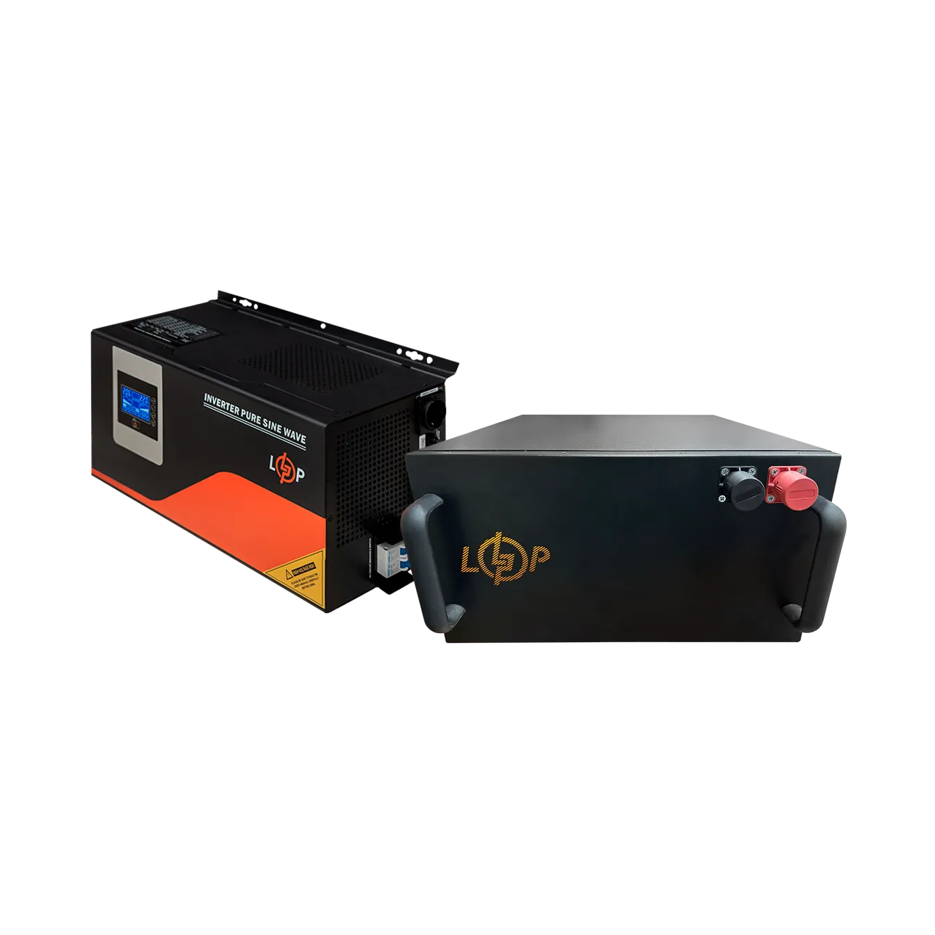 �������� ���������� �������� LP(LogicPower) ��� + ���� (LiFePO4) ������� (UPS W8500 + ��� LiFePO4 8192W)