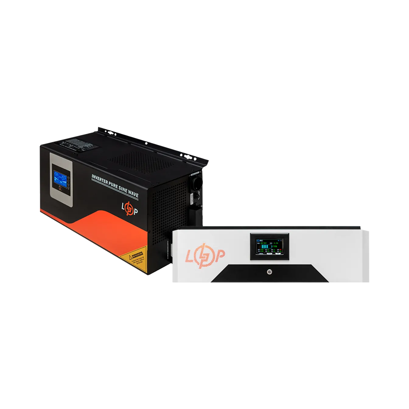 �������� ���������� �������� LP(LogicPower) ��� + ���� (LiFePO4) ������� (UPS W12000 + ��� LiFePO4 14336W)