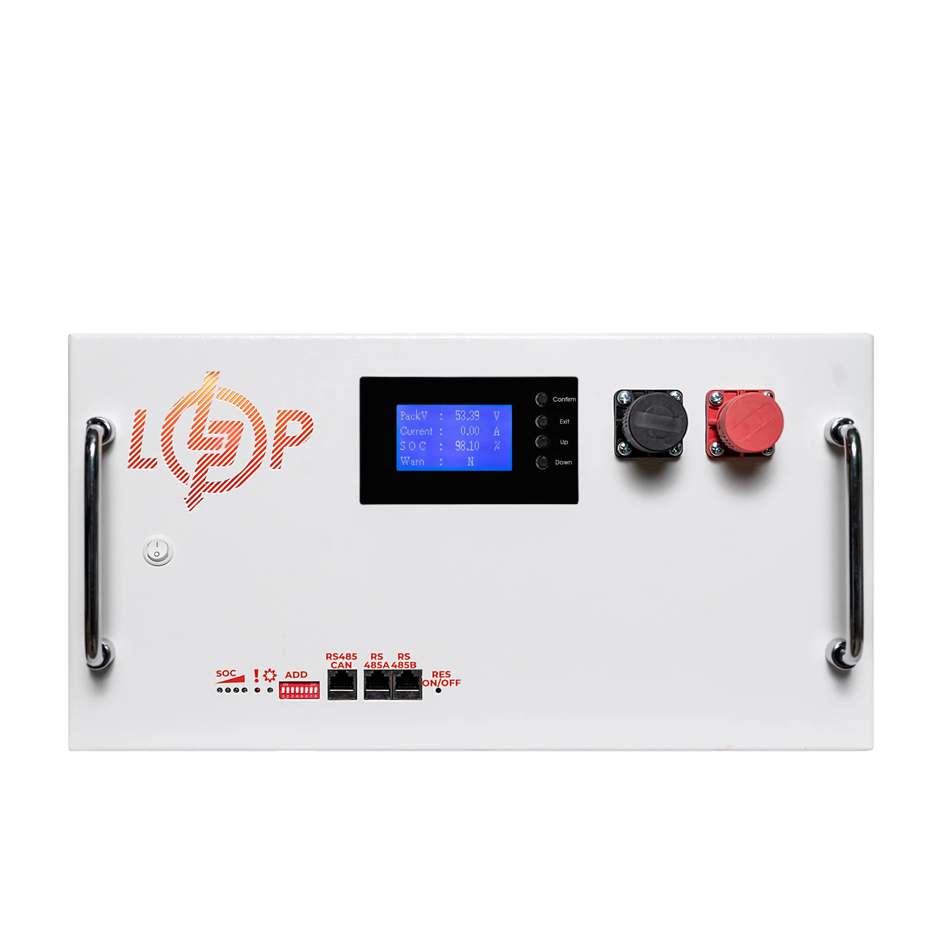 ���������� LP LiFePO4 51,2V - 230 Ah (11776Wh) (BMS SP 200A/100A) RM RS485/CAN LCD WH