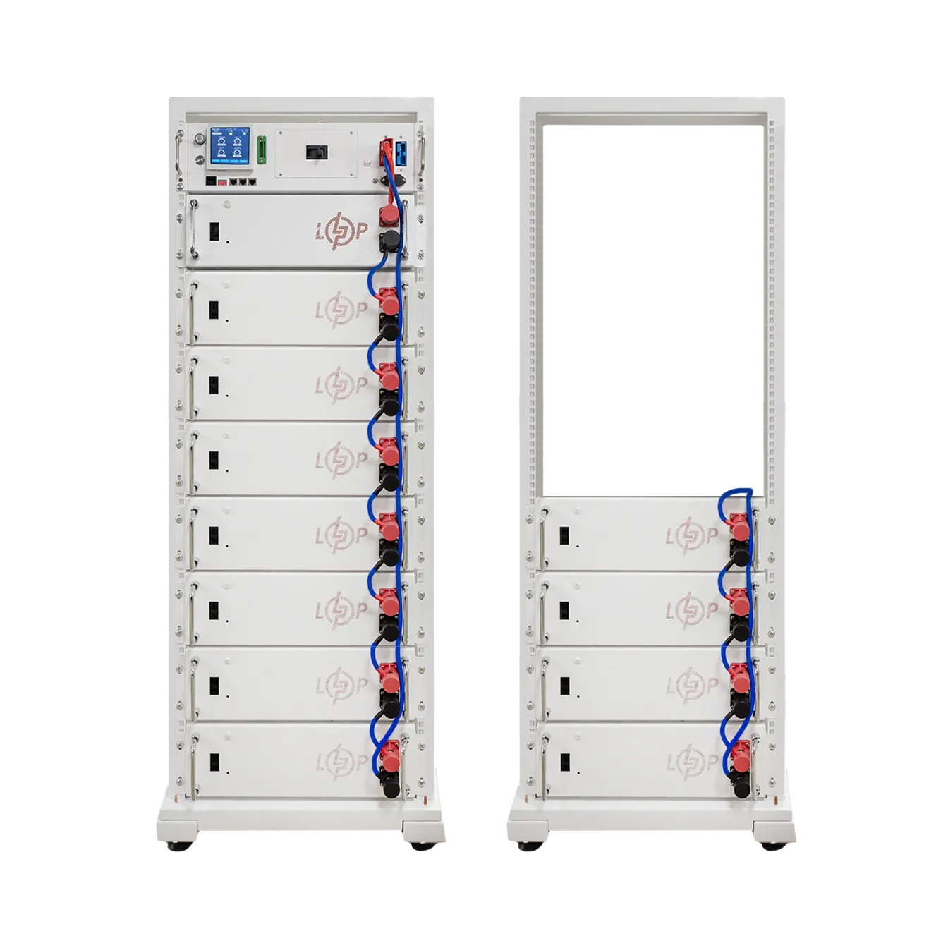 ���������� LP LiFePO4 Battery HVM 614,4V 100Ah (61440 Wh) BMS 160� P AB Lrack white