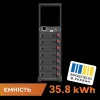 ���������� LP LiFePO4 Battery HVM 358,4V 100Ah (35840 Wh) BMS 125� AB Lrack black