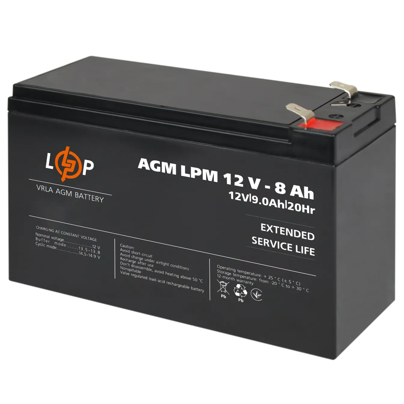 ���������� AGM LPM 12V - 8 Ah