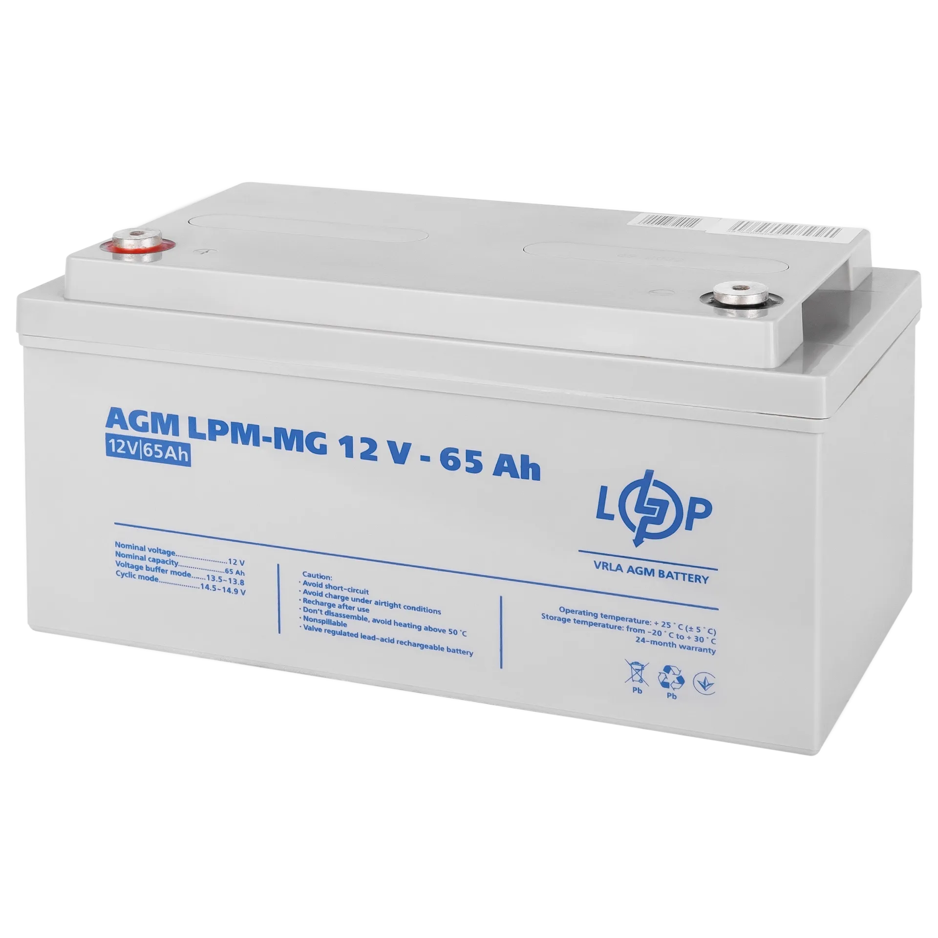 ���������� ������������� LPM-MG 12V - 65 Ah