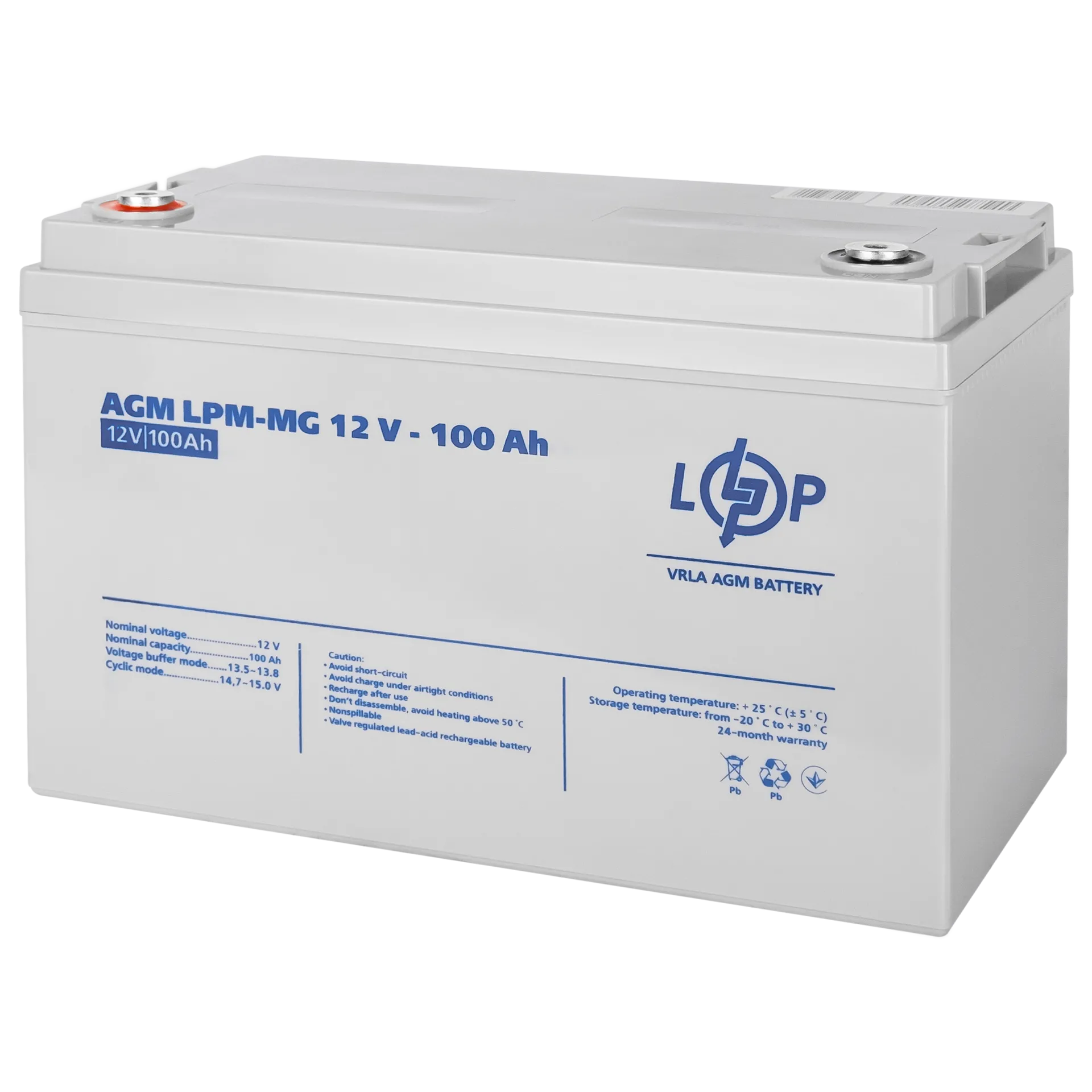 ���������� ������������� LPM-MG 12V - 100 Ah