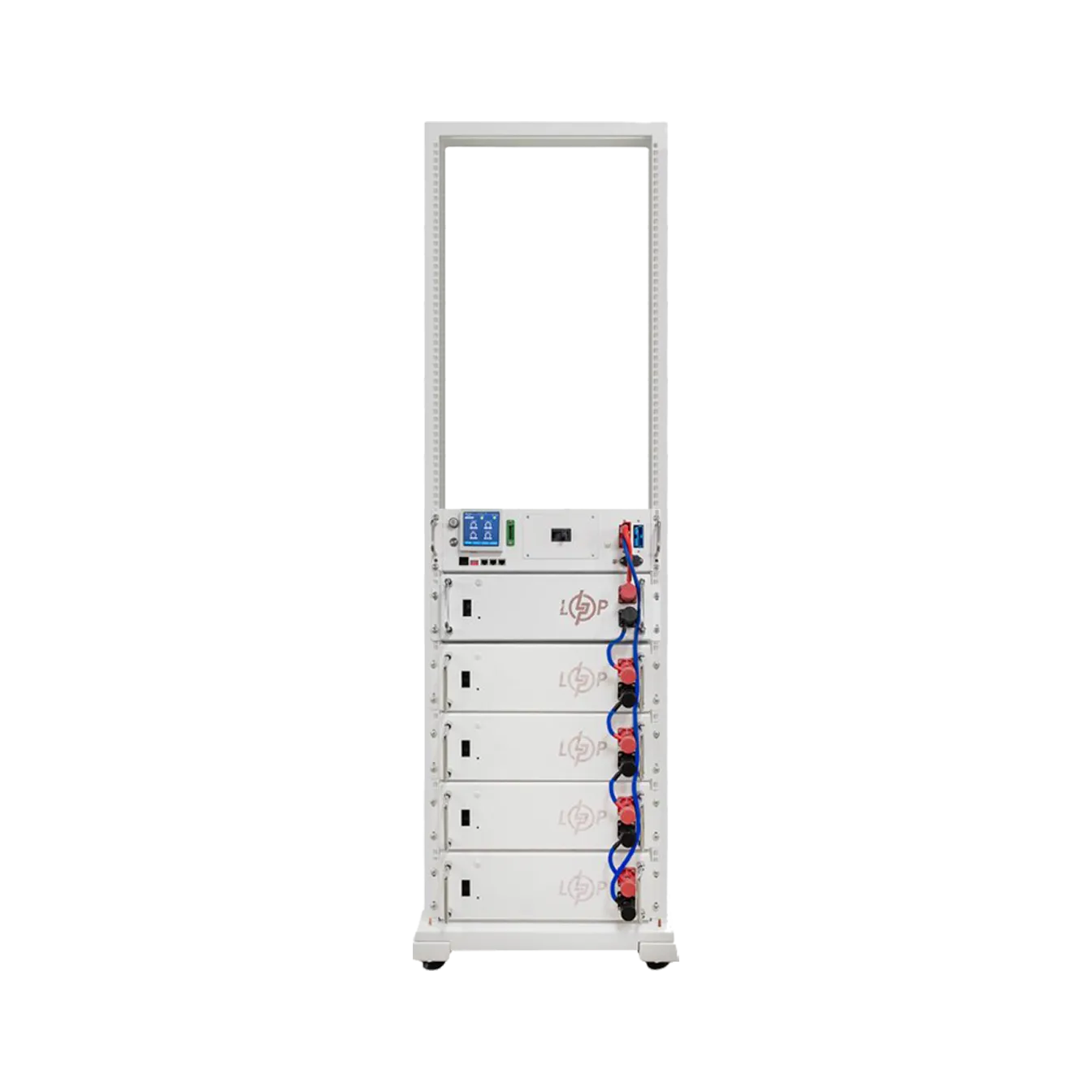 ���������� LP LiFePO4 Battery HVM 256V 50Ah (12800Wh) BMS 125� AB Lrack white