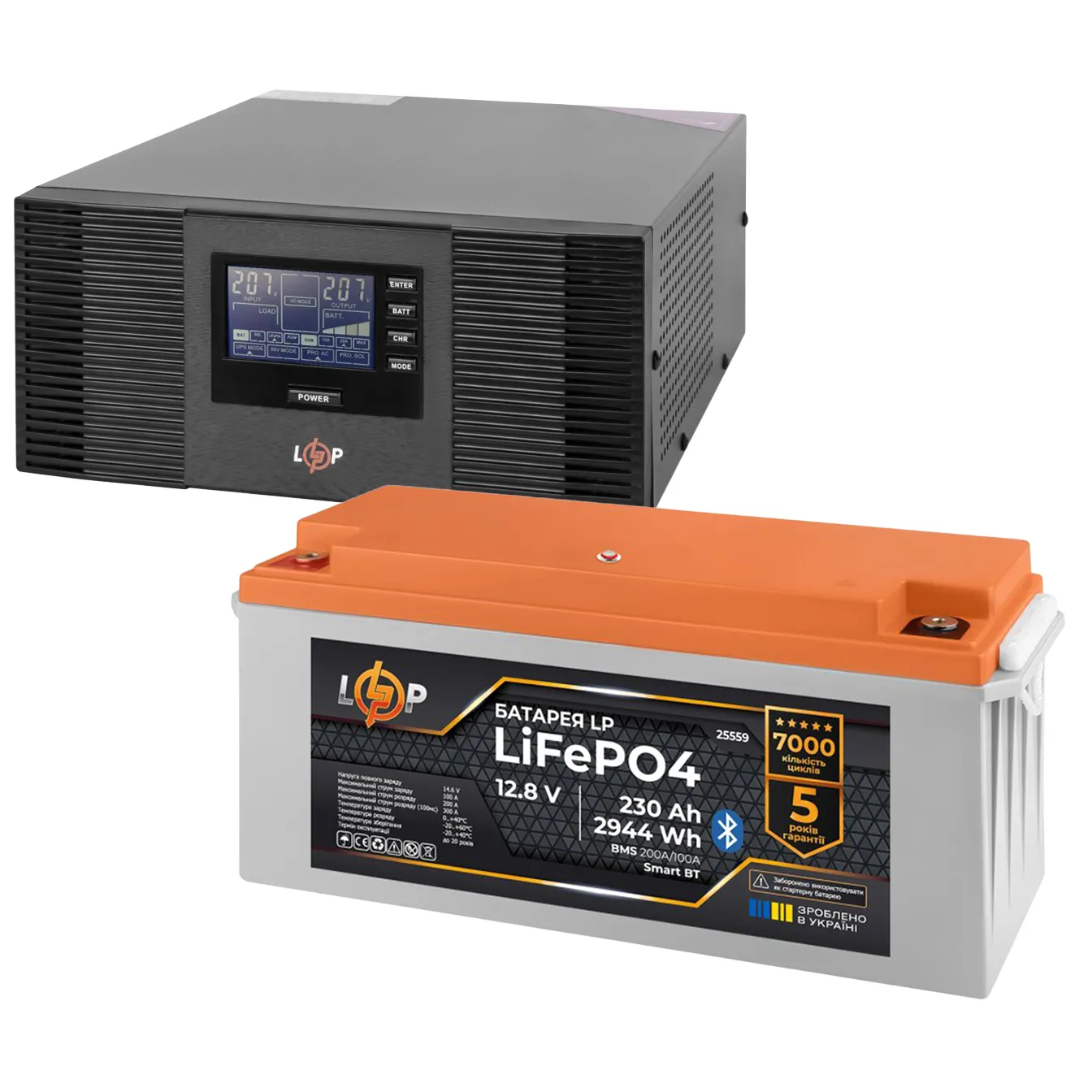 ��� LogicPower B1500 + ���� (LiFePO4) ������� 2944 ���� (3406+25559 230 Ah)